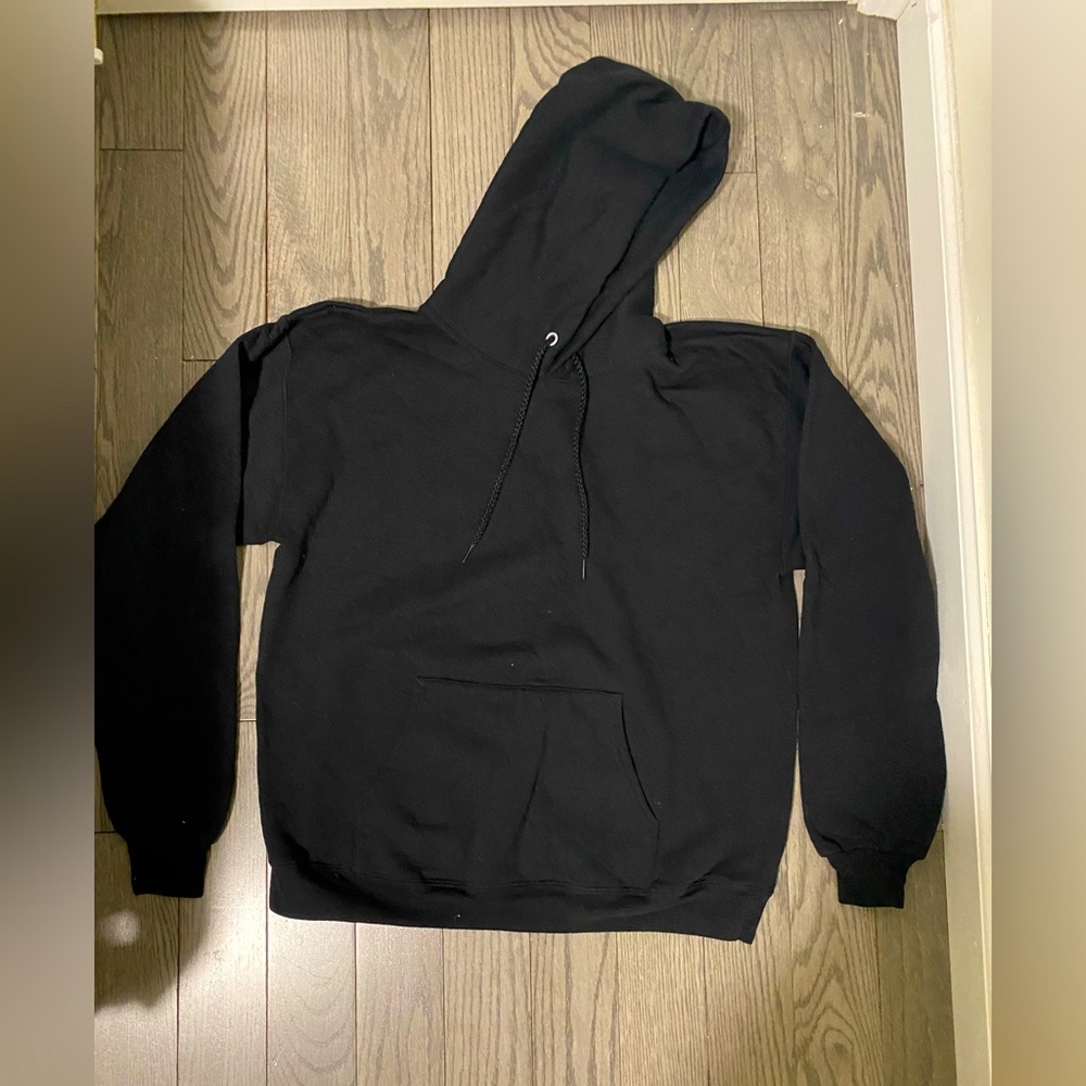 Black hoodie